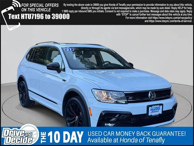 2021 Volkswagen Tiguan SE R-Line Black — SUV — 33,638 mi — Tenafly, NJ