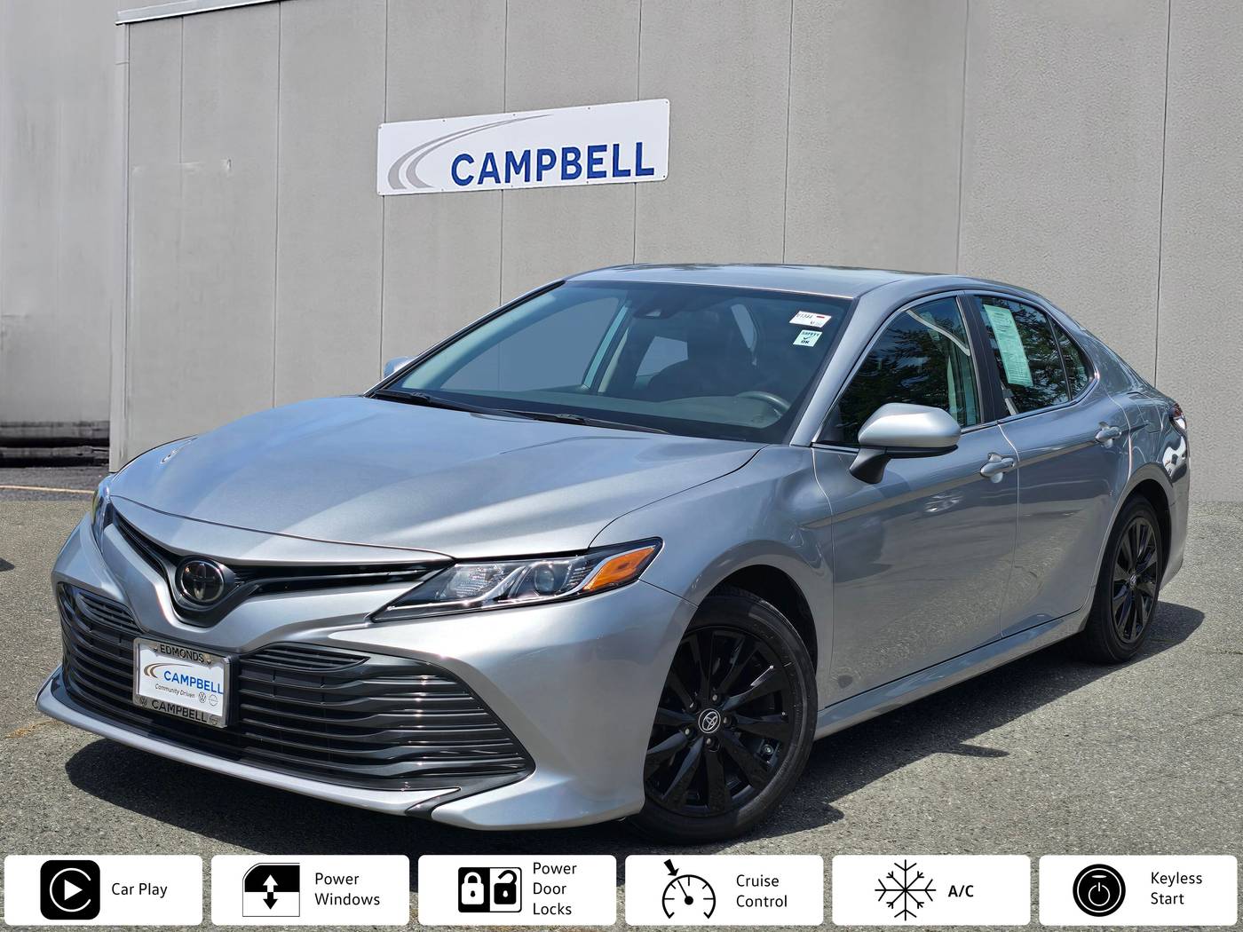 2019 Toyota Camry LE — Sedan — 36,062 mi — Edmonds, WA