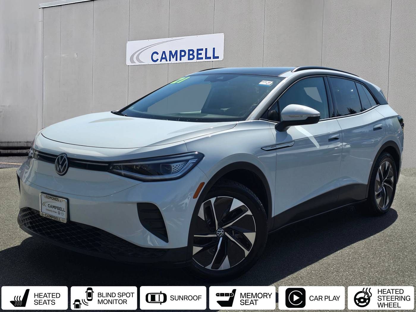 2021 Volkswagen ID.4 Pro S — SUV — 32,801 mi — Edmonds, WA
