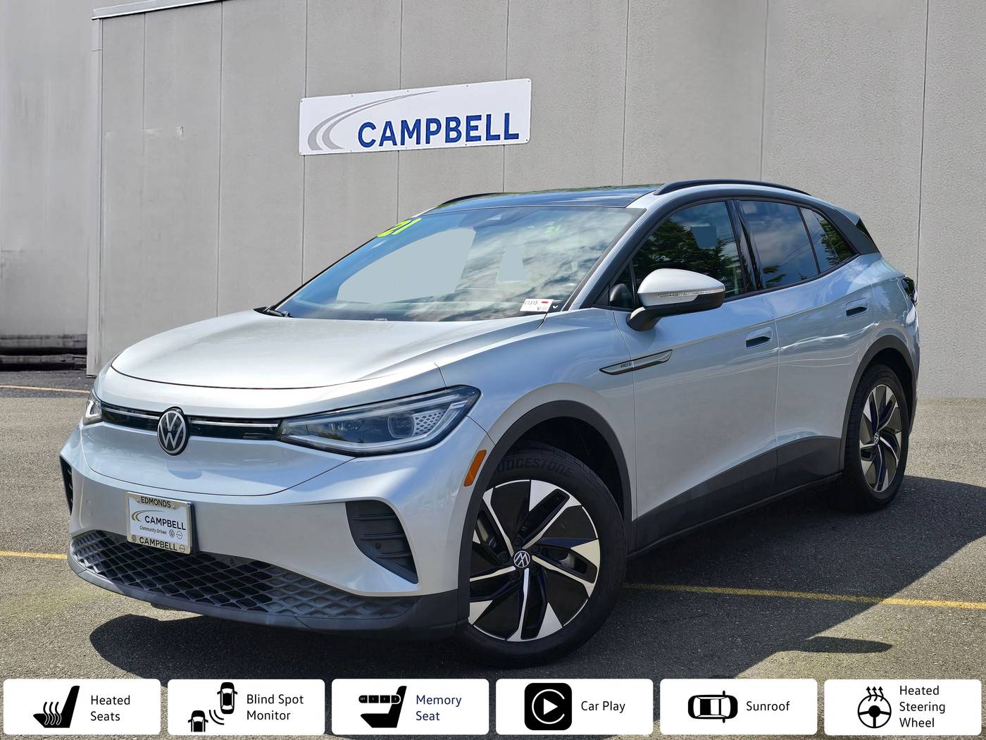 2021 Volkswagen ID.4 Pro S — SUV — 40,200 mi — Edmonds, WA
