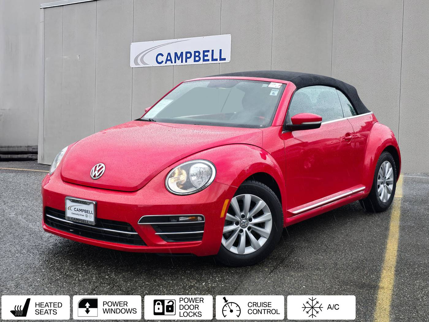 2018 Volkswagen Beetle S — Convertible — 33,403 mi — Edmonds, WA