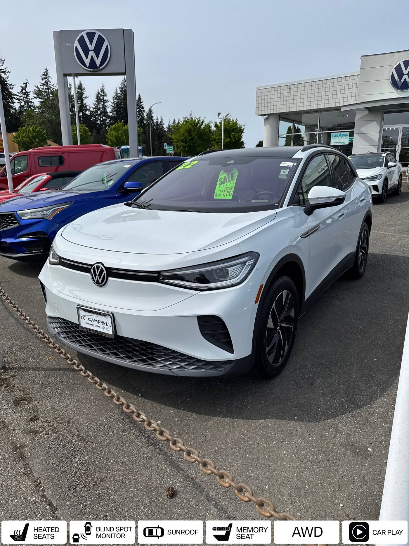 2022 Volkswagen ID.4 Pro S — SUV — 4,159 mi — Edmonds, WA