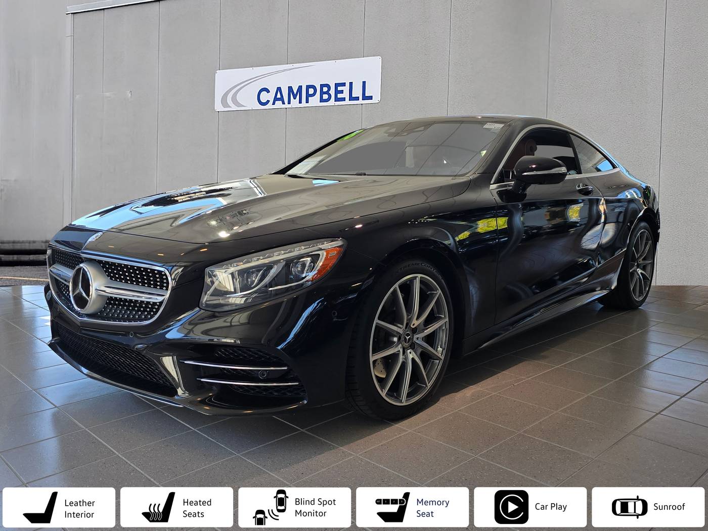2018 Mercedes-Benz S-Class S 560 — Coupe — 55,266 mi — Edmonds, WA