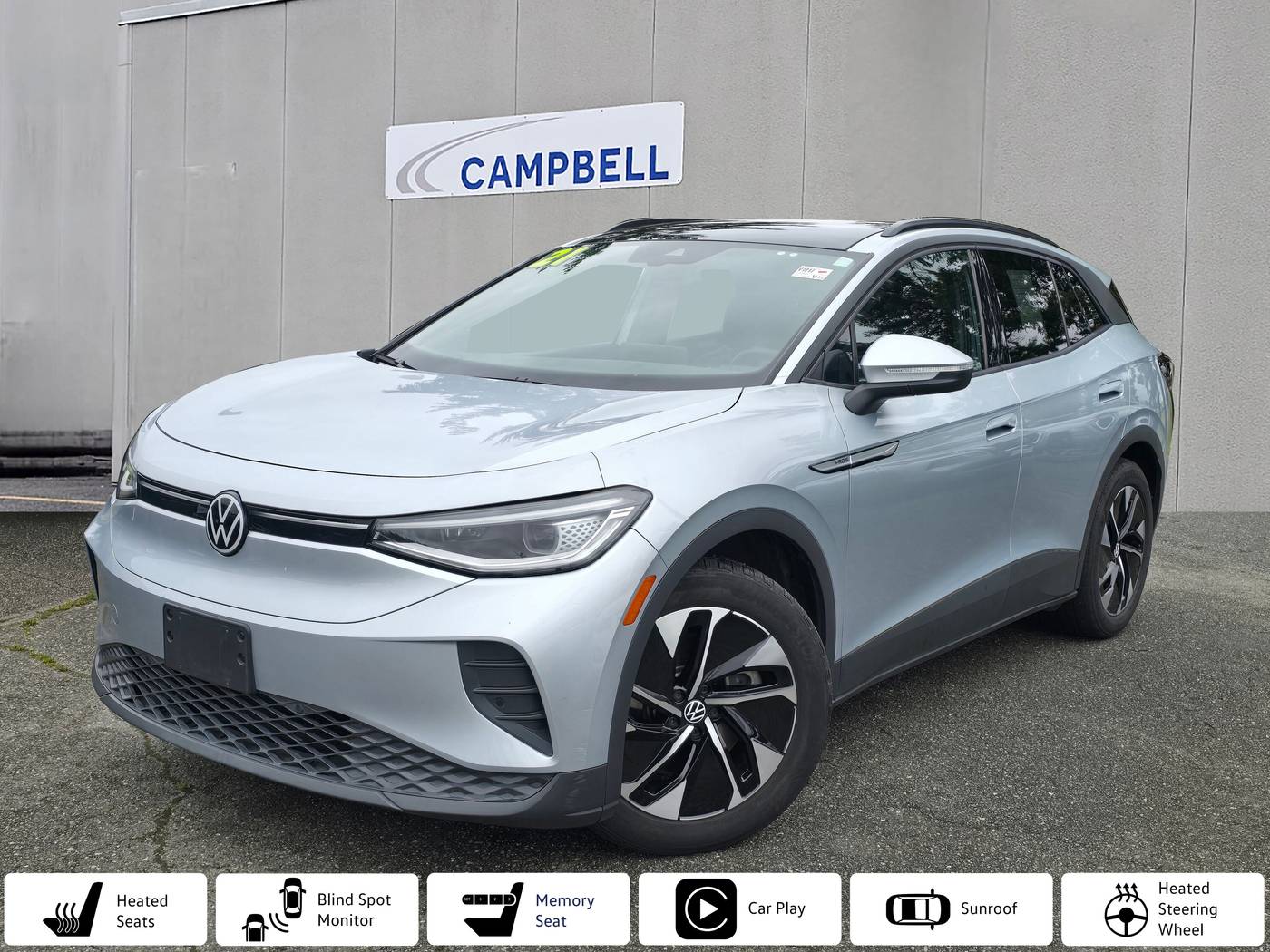 2021 Volkswagen ID.4 Pro S — SUV — 39,917 mi — Edmonds, WA