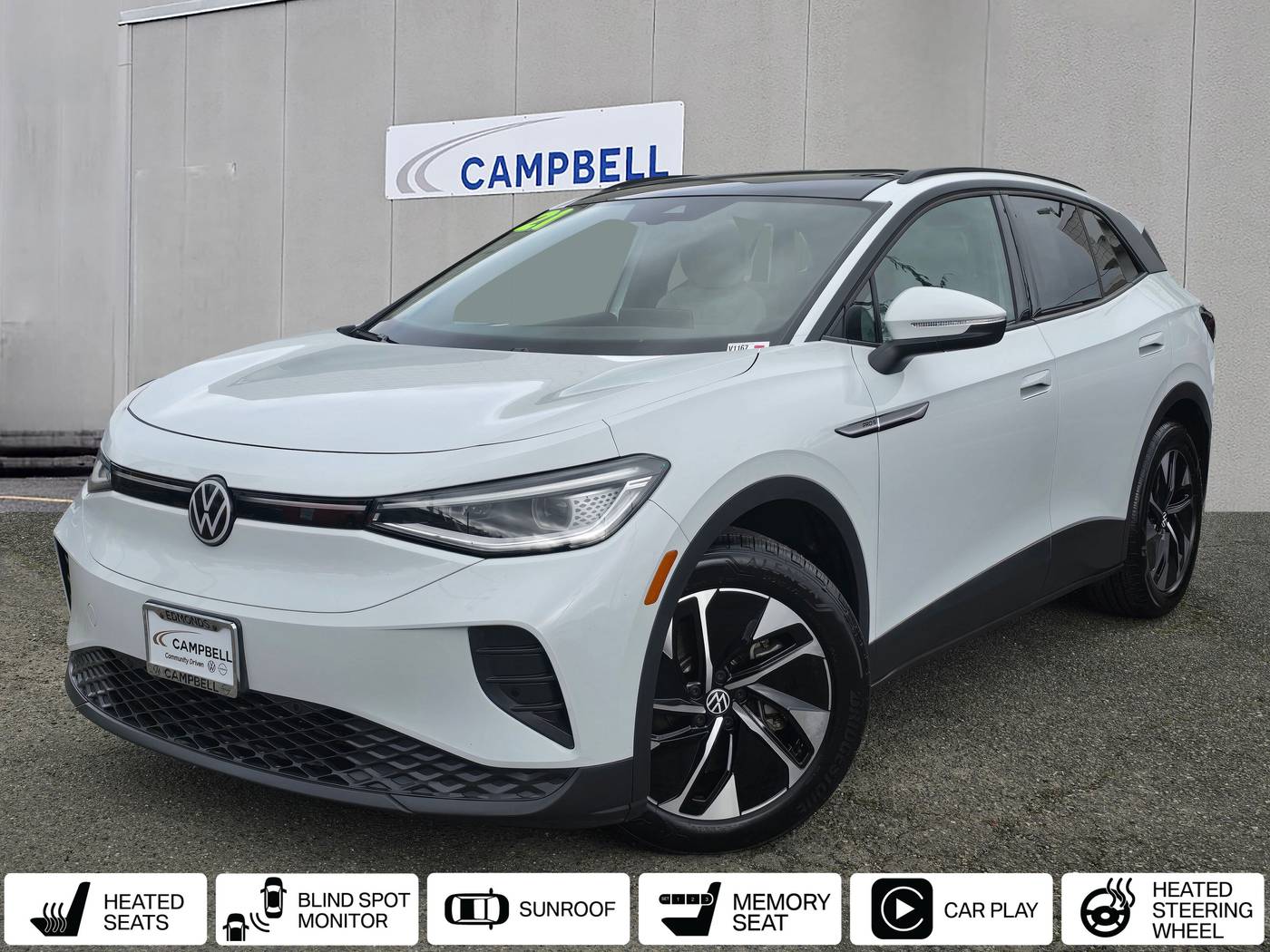 2021 Volkswagen ID.4 Pro S — SUV — 22,484 mi — Edmonds, WA
