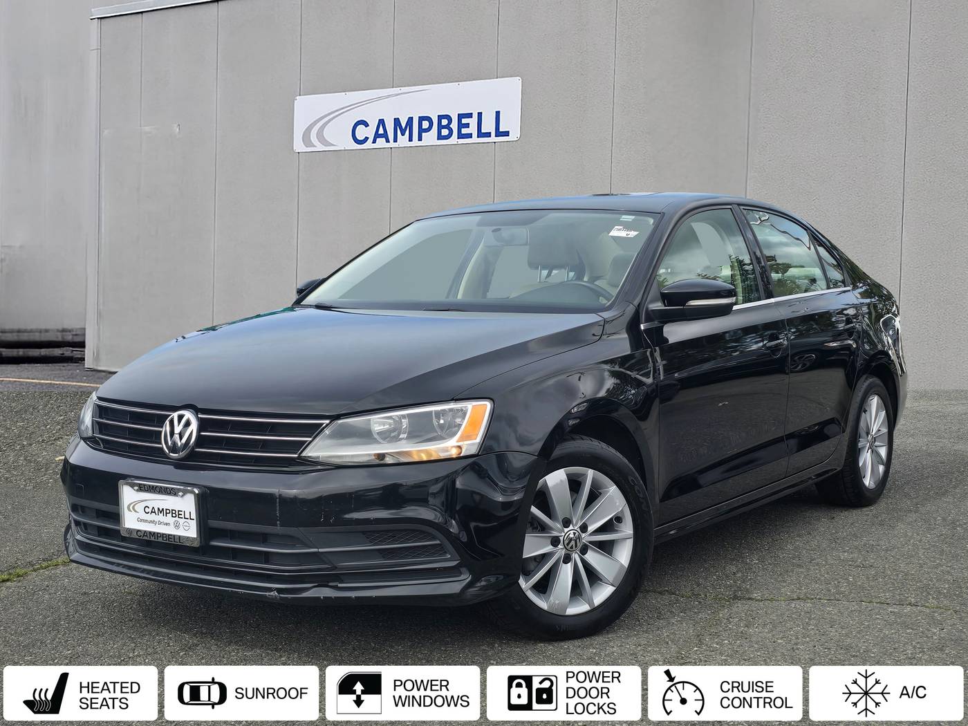 2015 Volkswagen Jetta 1.8T SE — Sedan — 71,840 mi — Edmonds, WA