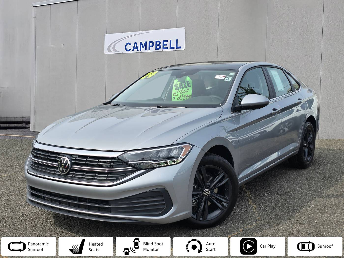 2024 Volkswagen Jetta SE — Sedan — 8,522 mi — Edmonds, WA