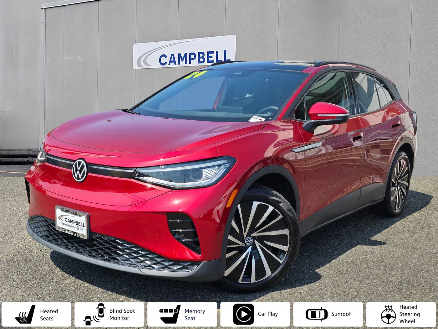 2024 Volkswagen ID.4 S — SUV — 11,561 mi — Edmonds, WA