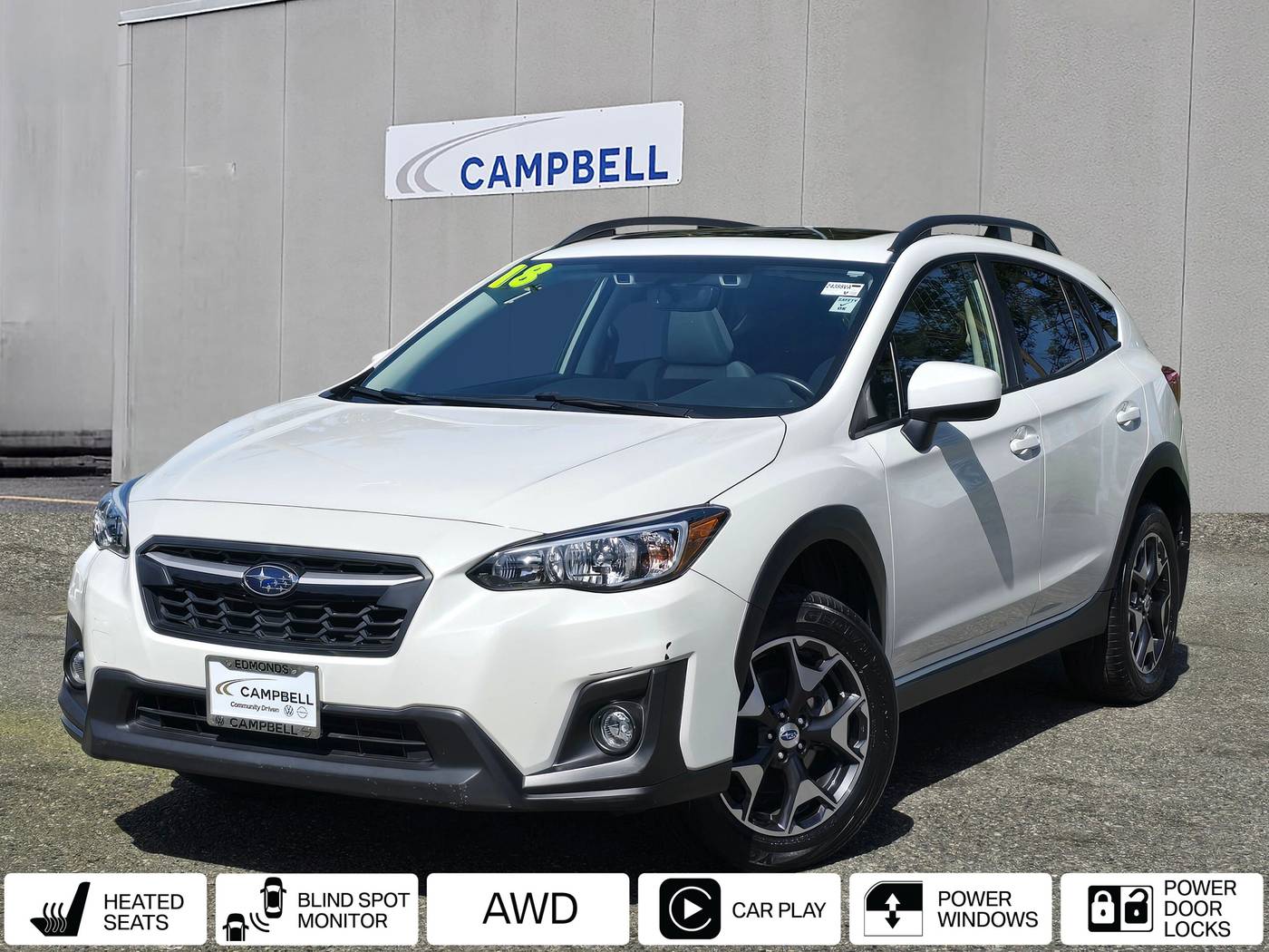 2018 Subaru Crosstrek Premium — SUV — 41,891 mi — Edmonds, WA