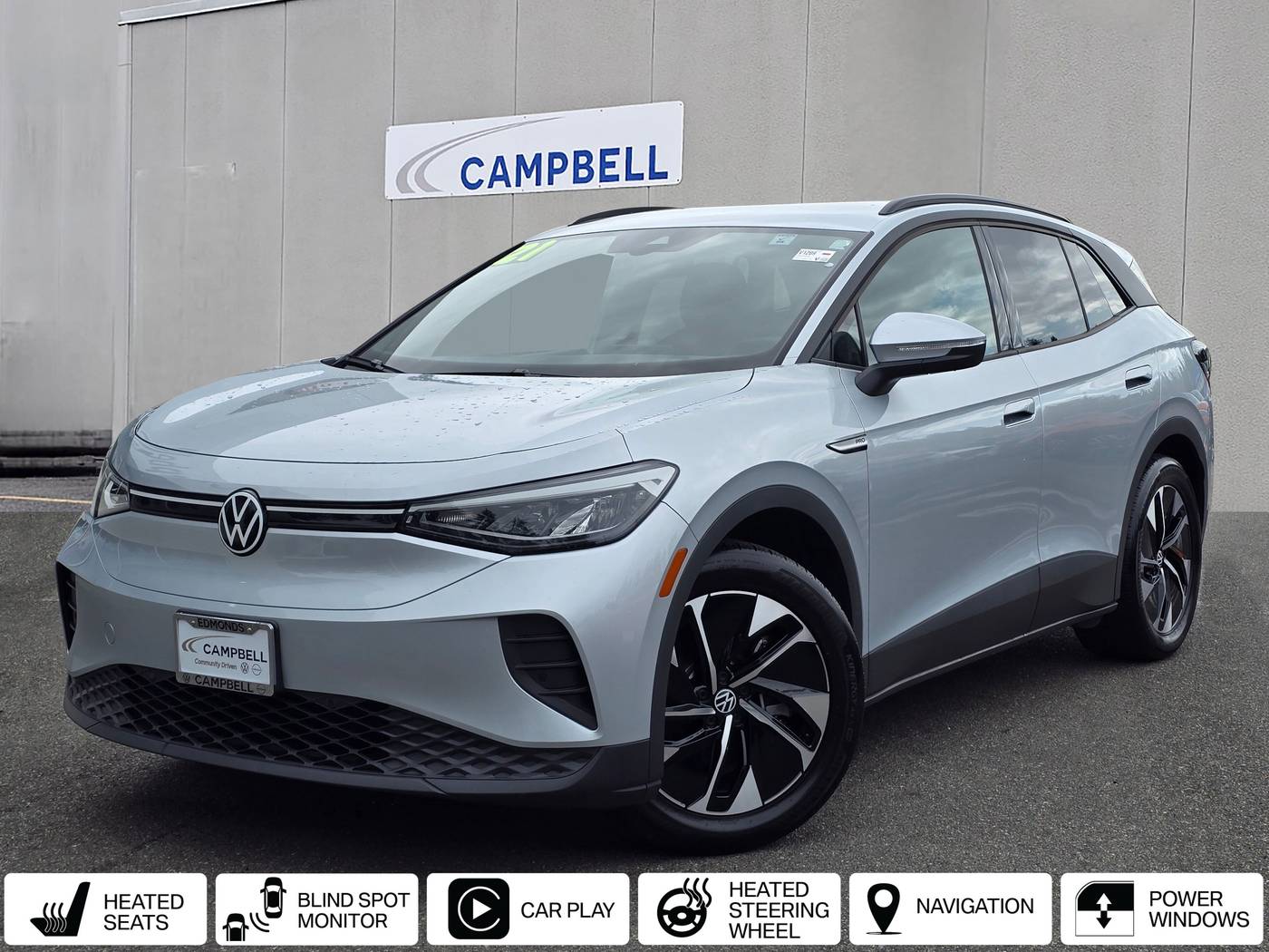 2021 Volkswagen ID.4 Pro — SUV — 17,337 mi — Edmonds, WA