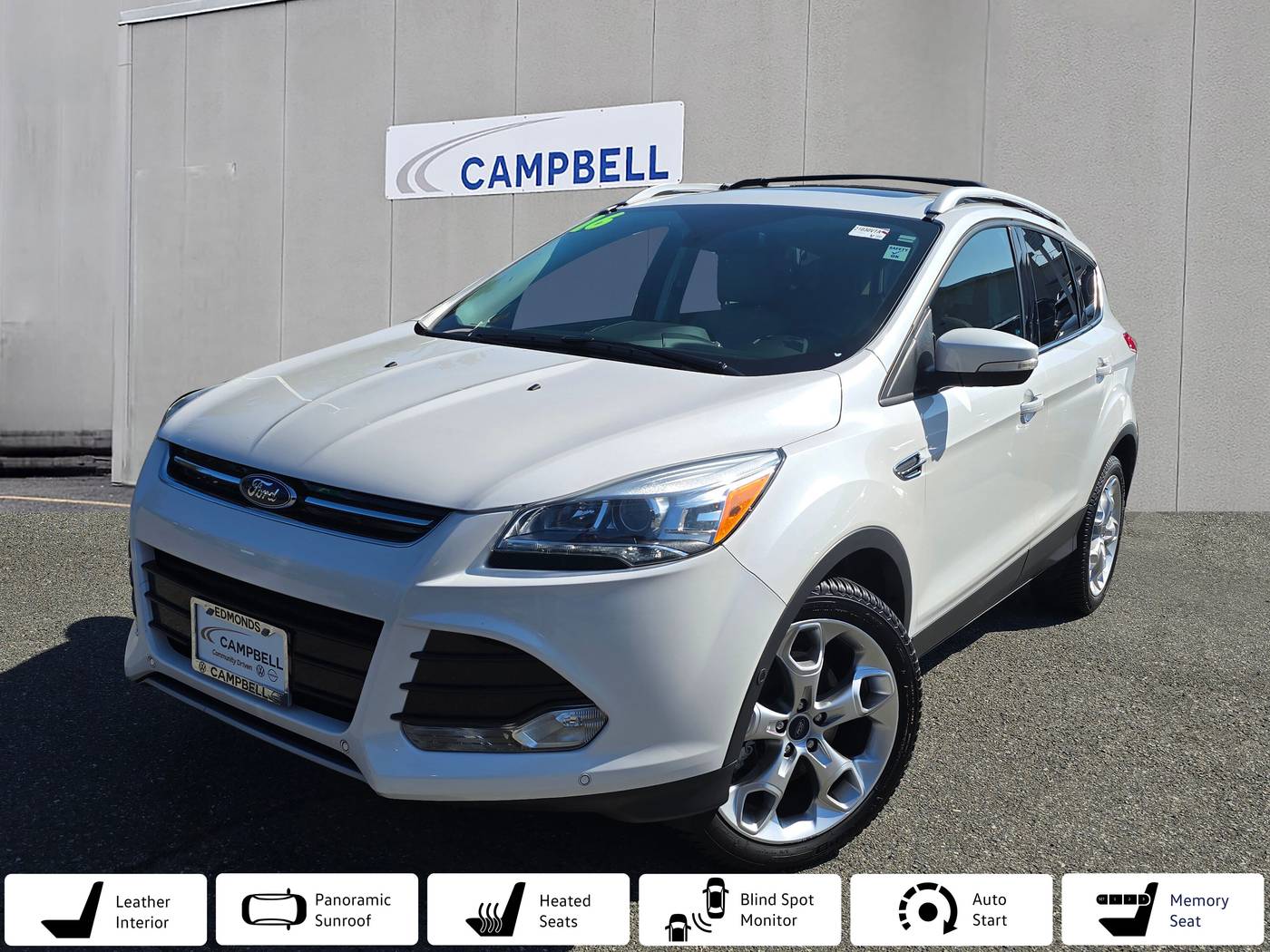 2016 Ford Escape Titanium — SUV — 50,522 mi — Edmonds, WA
