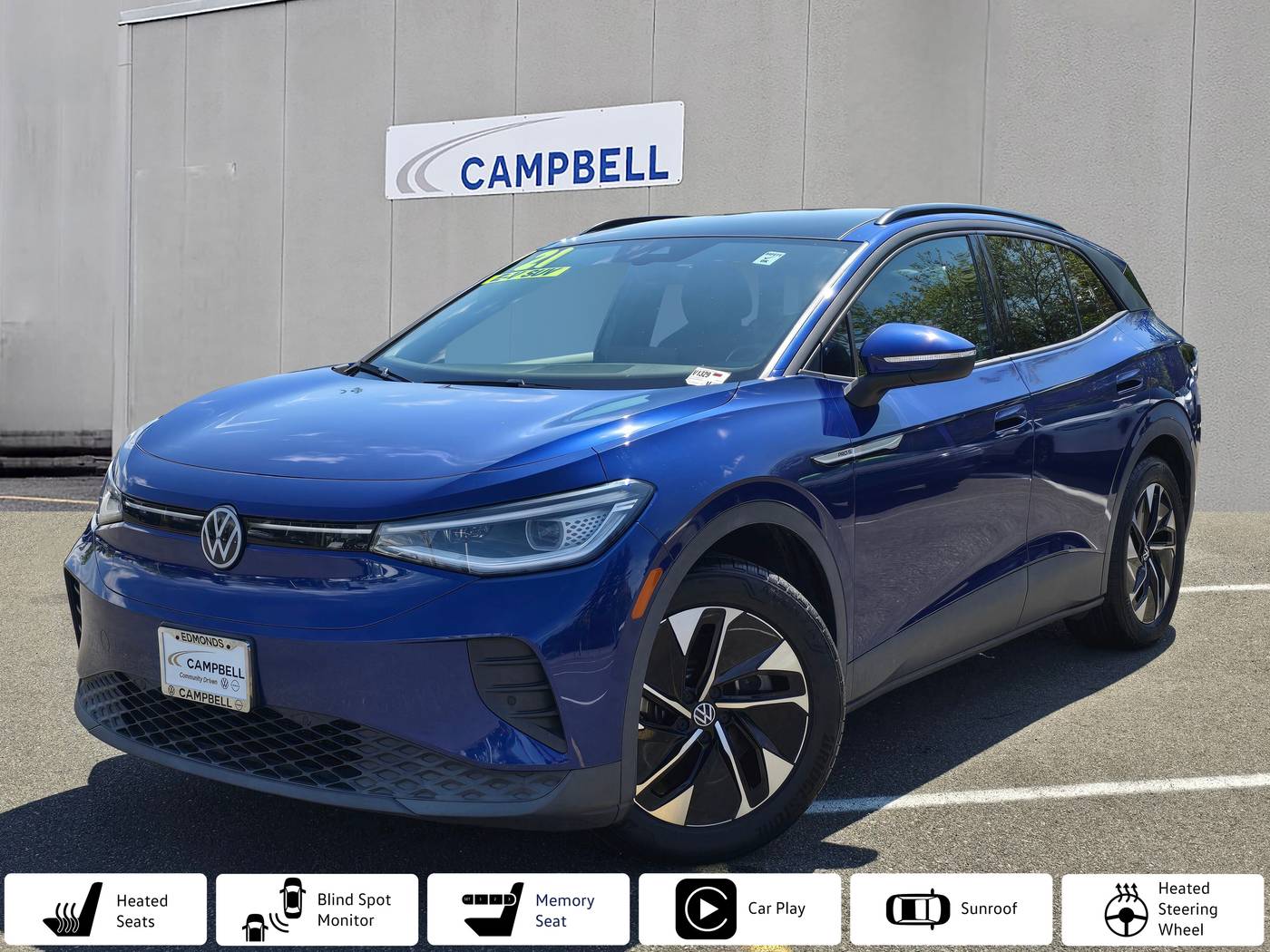2021 Volkswagen ID.4 Pro S — SUV — 31,443 mi — Edmonds, WA