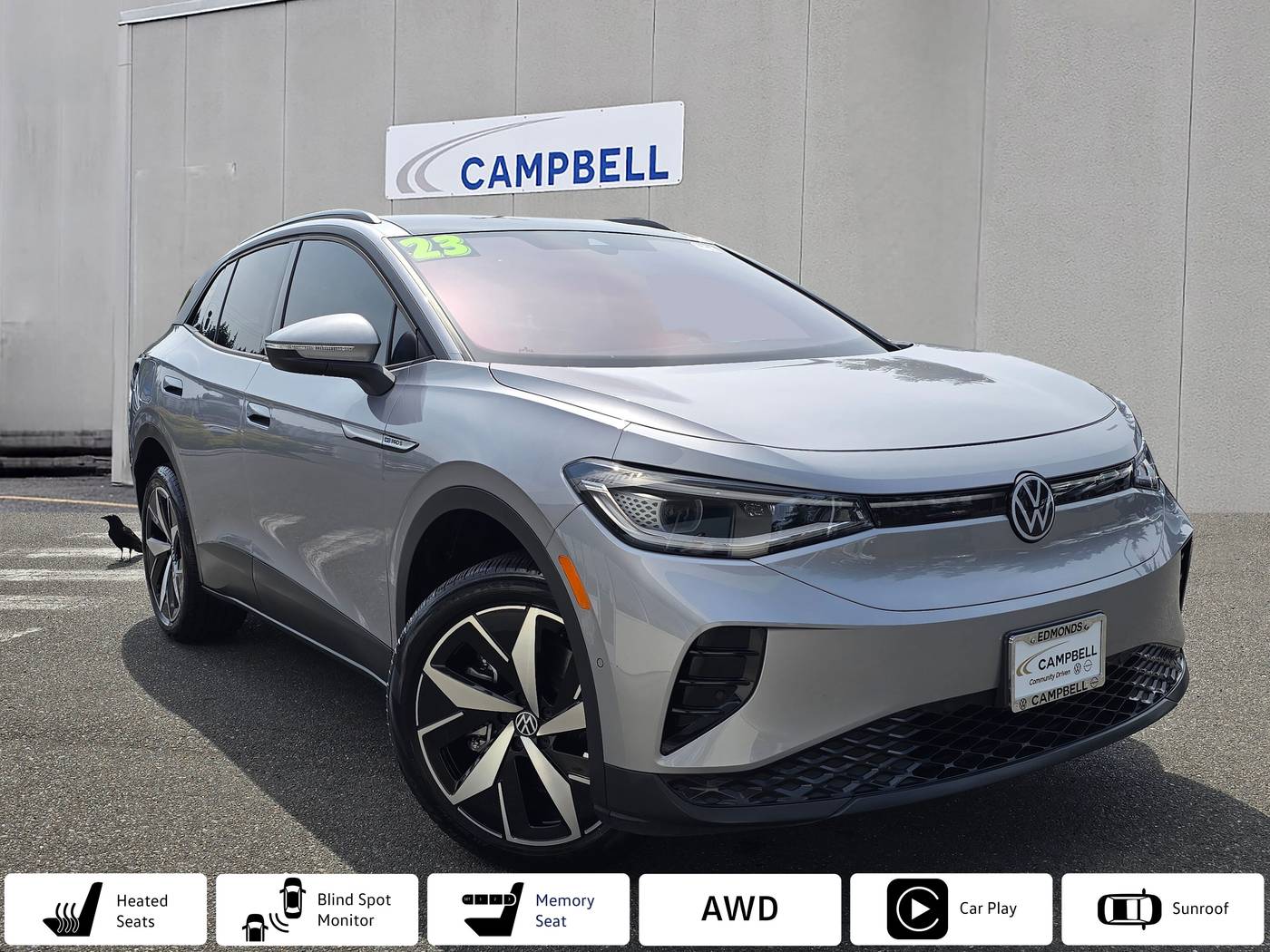 2023 Volkswagen ID.4 Pro S — SUV — 15,269 mi — Edmonds, WA