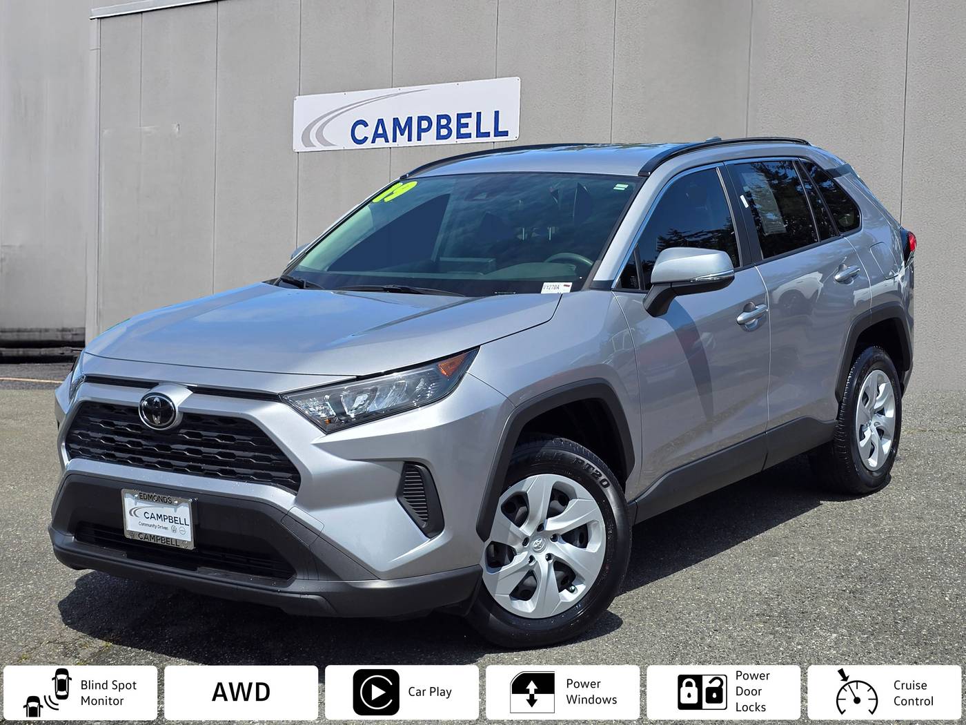 2019 Toyota RAV4 LE — SUV — 40,267 mi — Edmonds, WA
