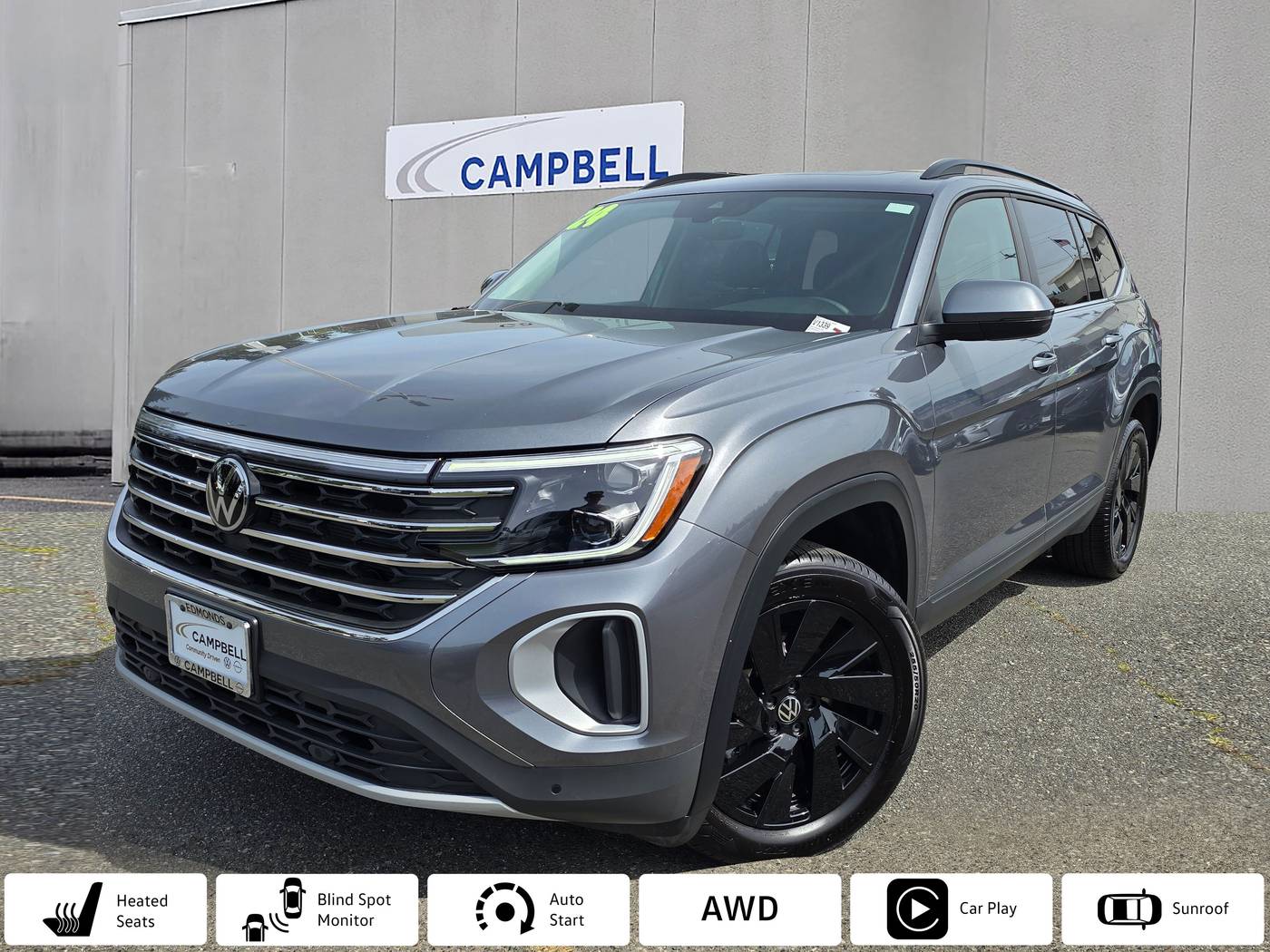 2024 Volkswagen Atlas SE with Technology — SUV — 6,465 mi — Edmonds, WA