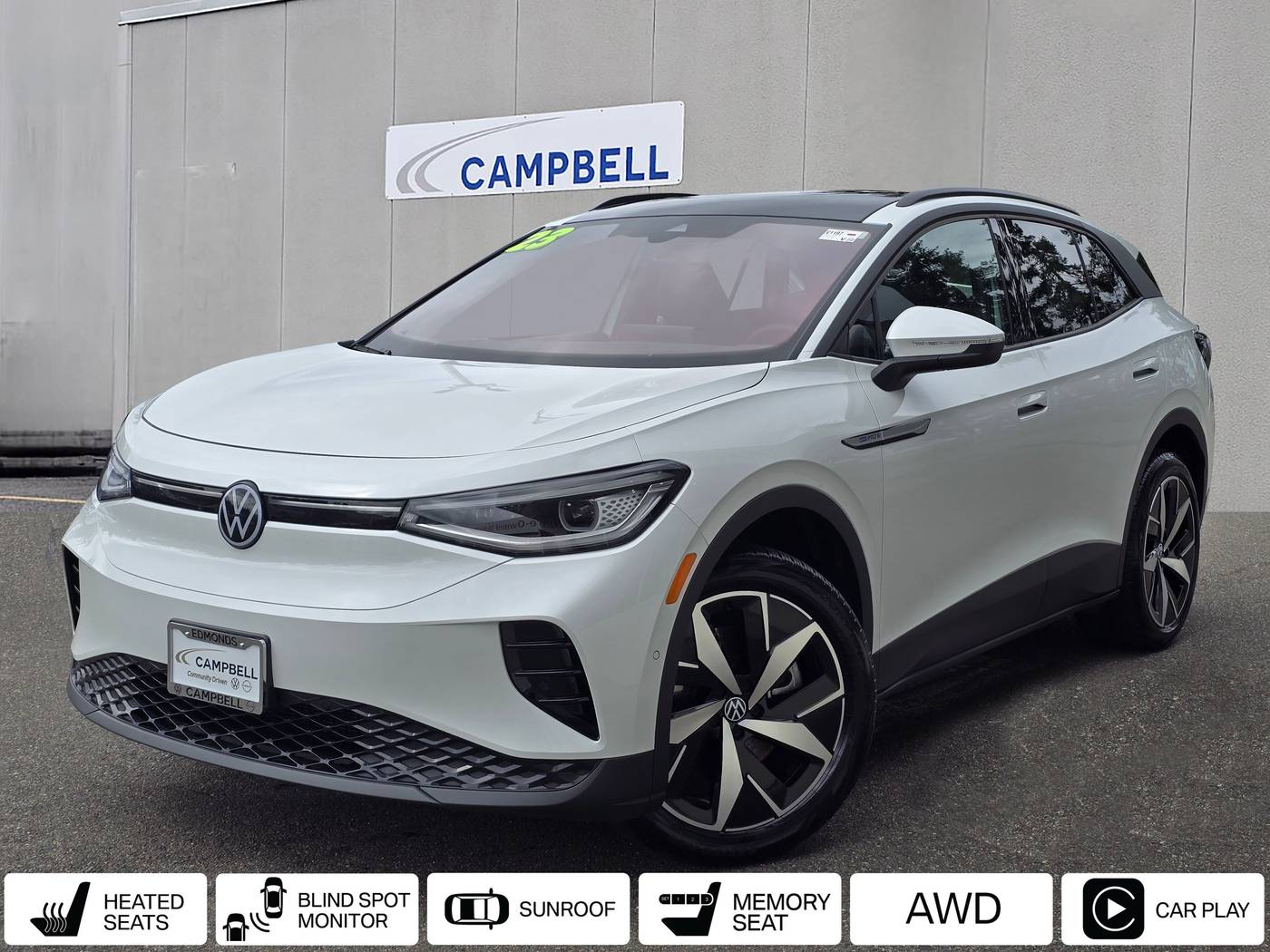 2023 Volkswagen ID.4 Pro S — SUV — 17,338 mi — Edmonds, WA