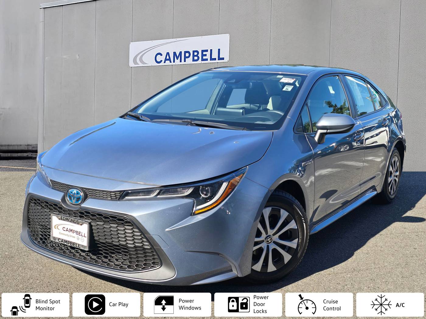 2021 Toyota Corolla Hybrid LE — Sedan — 70,322 mi — Edmonds, WA