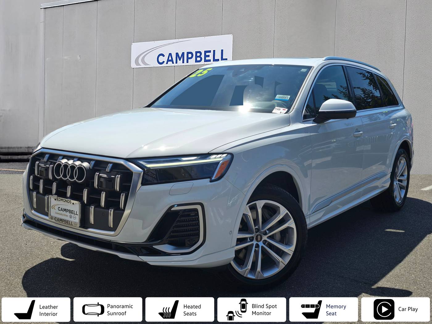 2025 Audi Q7 Premium Plus — SUV — 7,849 mi — Edmonds, WA