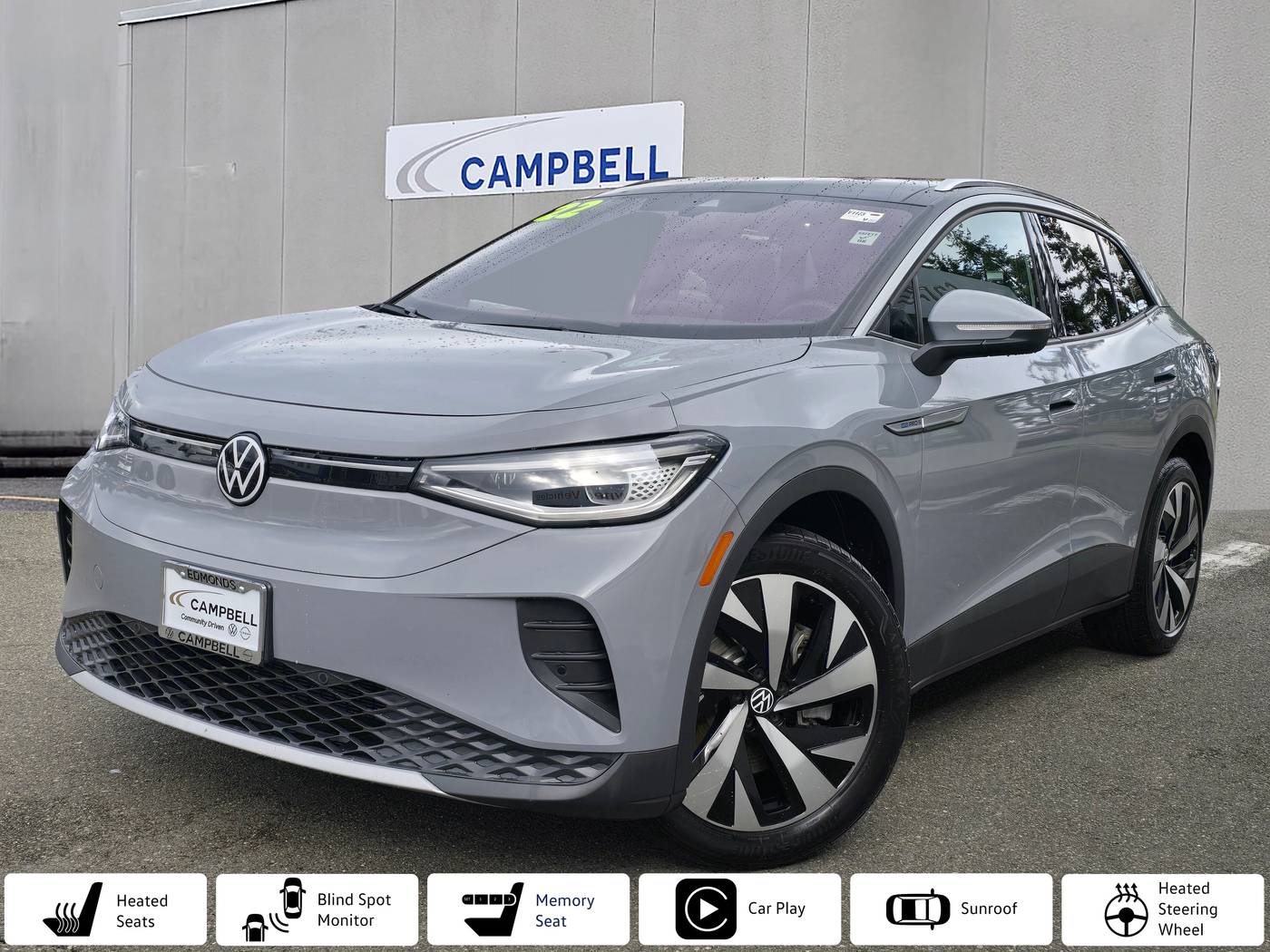 2021 Volkswagen ID.4 Pro S — SUV — 17,201 mi — Edmonds, WA