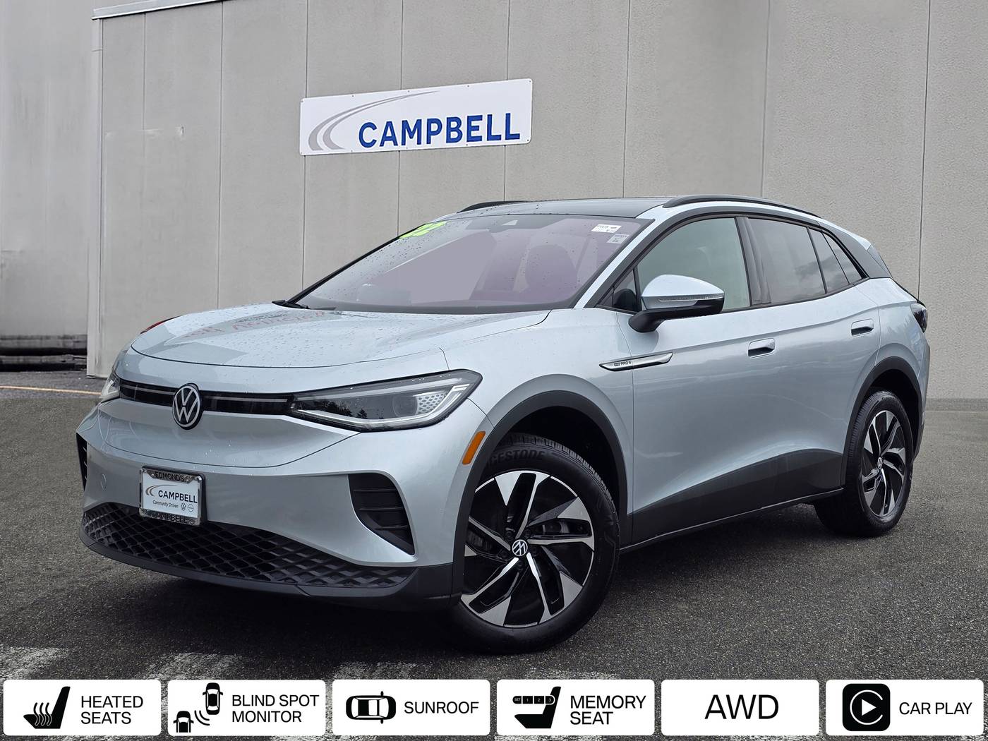 2022 Volkswagen ID.4 Pro S — SUV — 8,080 mi — Edmonds, WA