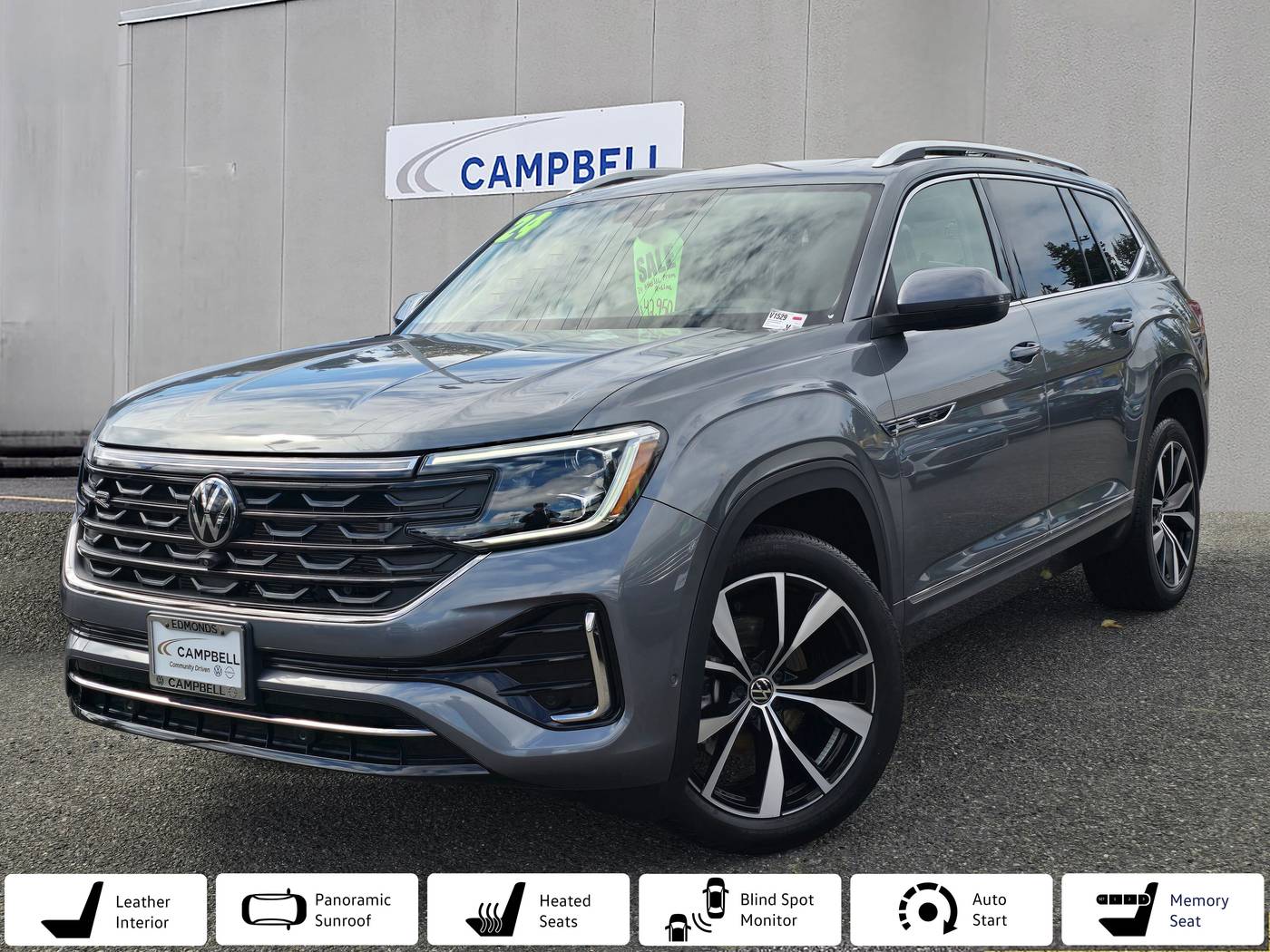 2024 Volkswagen Atlas SEL Premium R-Line — SUV — 12,299 mi — Edmonds, WA