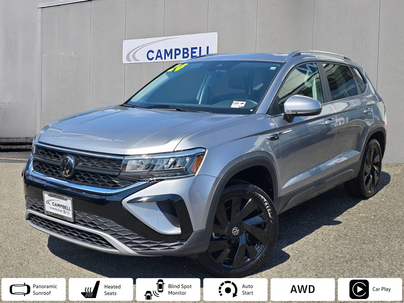 2024 Volkswagen Taos SE — SUV — 6,110 mi — Edmonds, WA