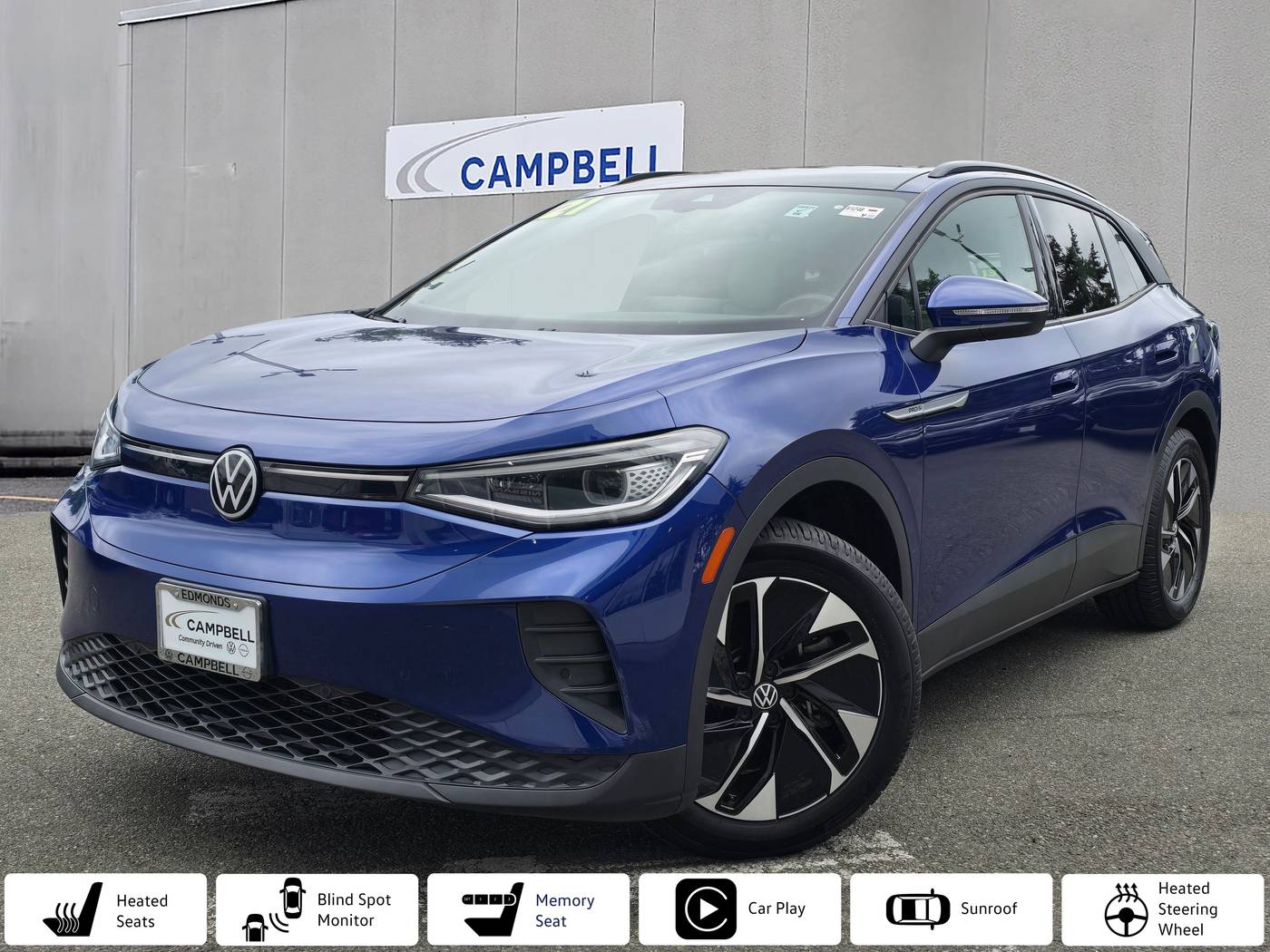 2021 Volkswagen ID.4 Pro S — SUV — 31,934 mi — Edmonds, WA