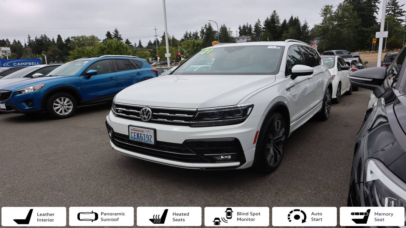 2021 Volkswagen Tiguan SEL Premium R-Line — SUV — 60,893 mi — Edmonds, WA