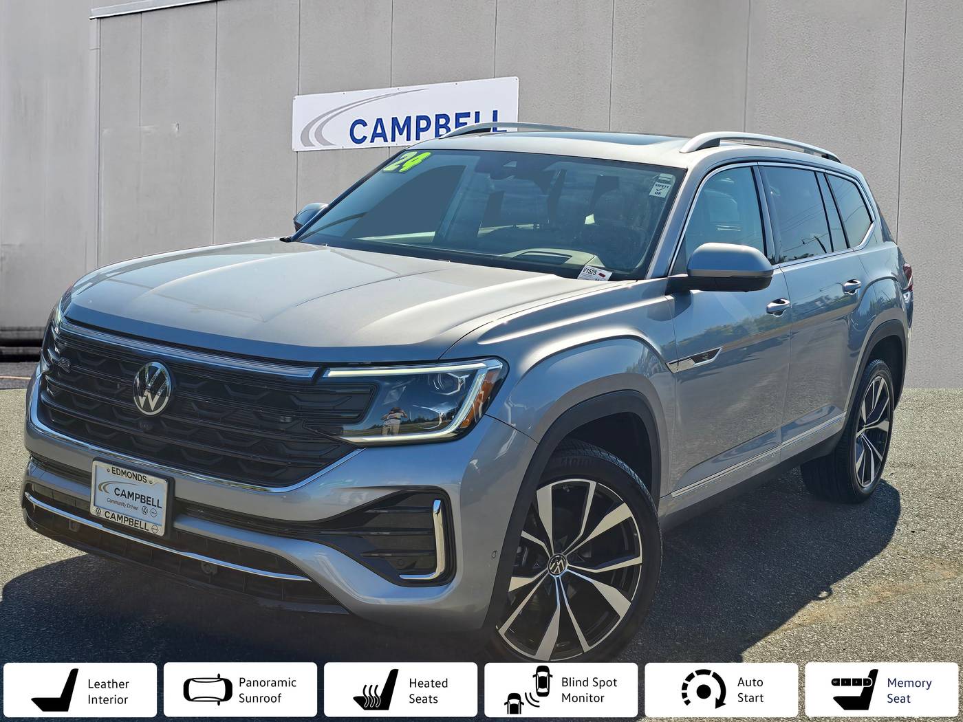 2024 Volkswagen Atlas SEL Premium R-Line — SUV — 14,162 mi — Edmonds, WA
