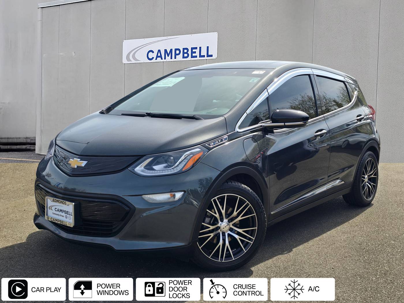 2020 Chevrolet Bolt EV LT — Hatchback — 66,837 mi — Edmonds, WA
