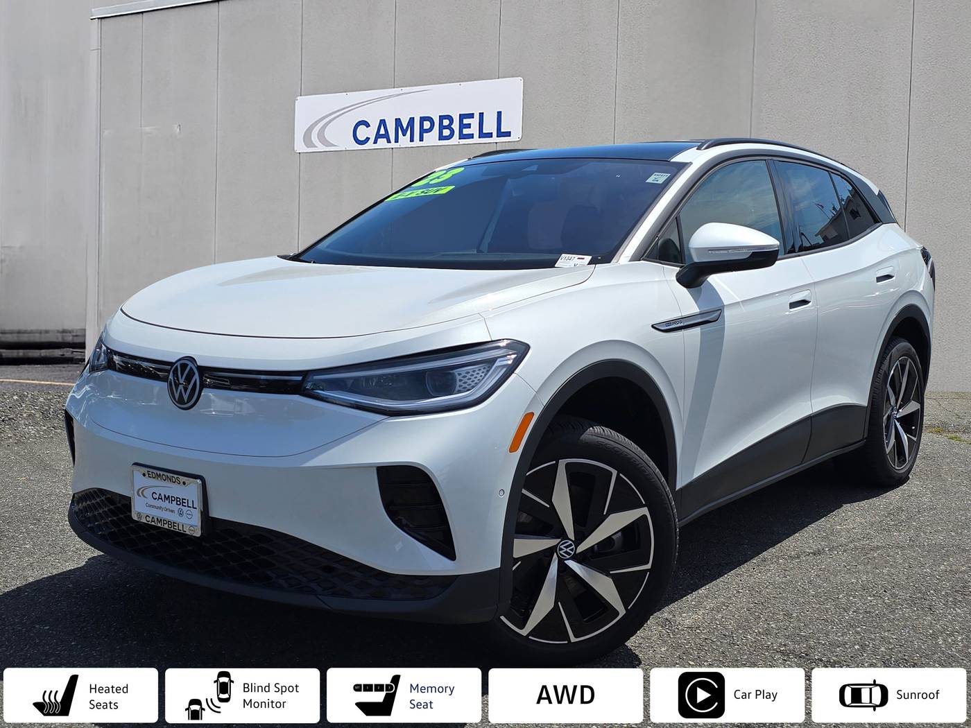 2023 Volkswagen ID.4 Pro S — SUV — 4,390 mi — Edmonds, WA