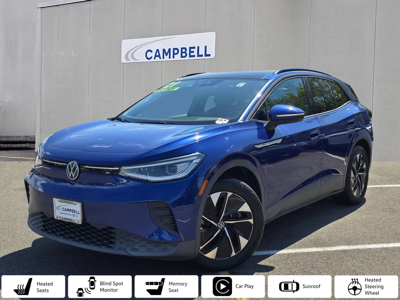 2021 Volkswagen ID.4 Pro S — SUV — 44,045 mi — Edmonds, WA