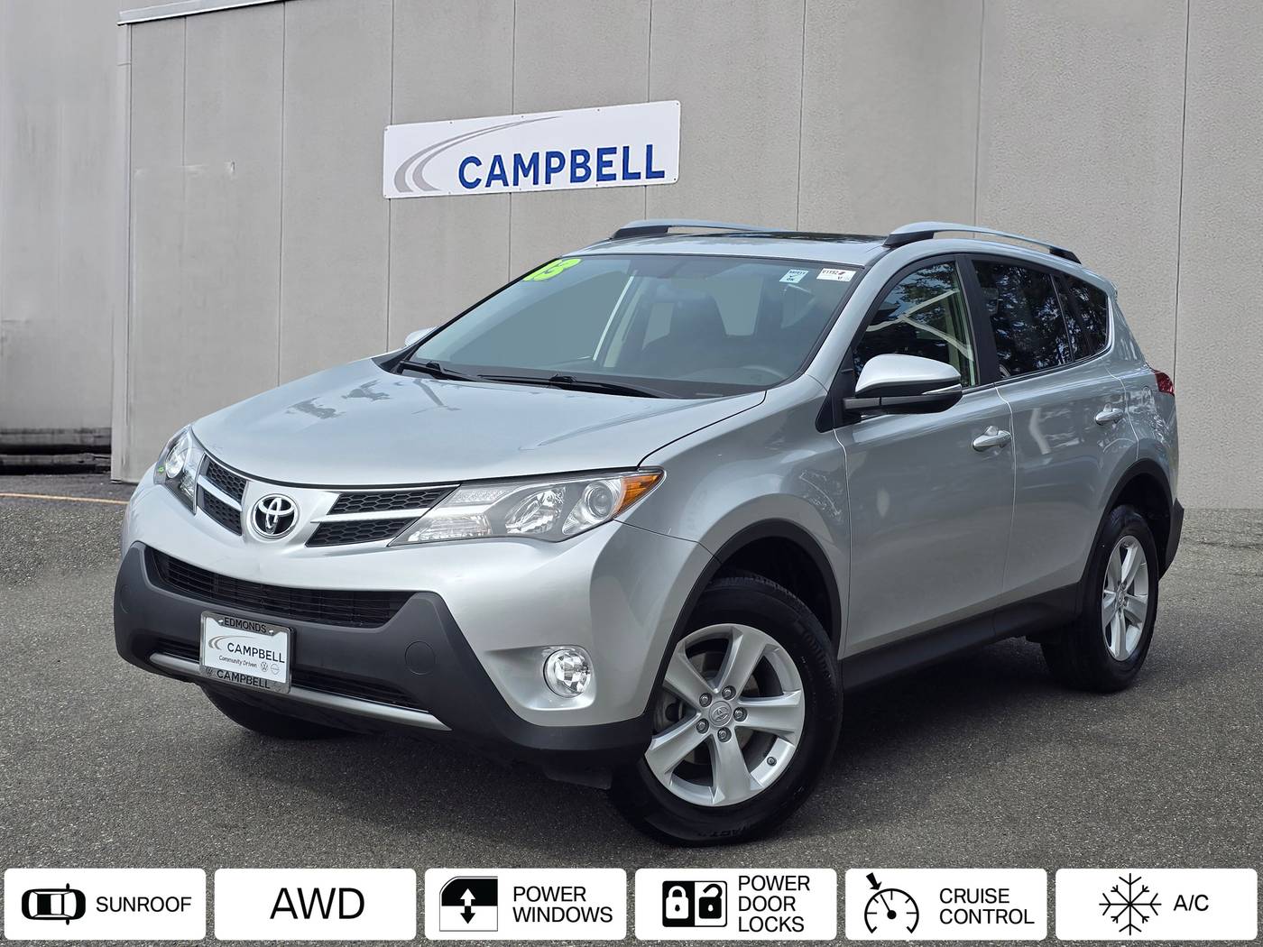 2013 Toyota RAV4 XLE — SUV — 59,218 mi — Edmonds, WA
