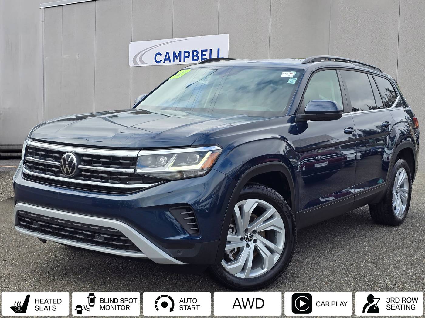 2023 Volkswagen Atlas SE with Technology — SUV — 47,656 mi — Edmonds, WA