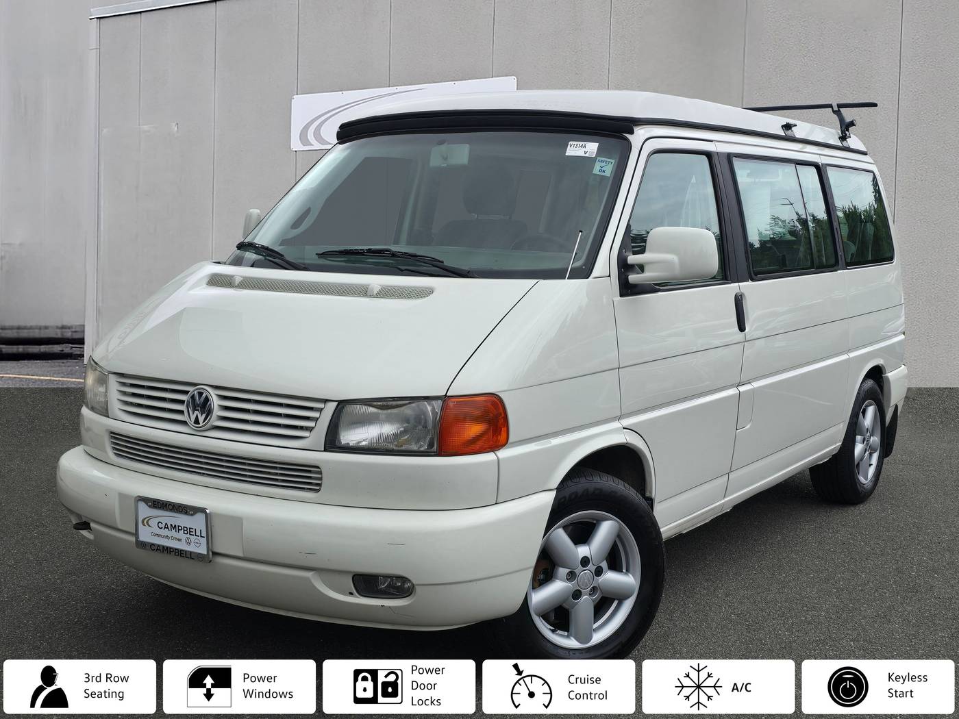 2003 Volkswagen EuroVan MV — Minivan — 213,608 mi — Edmonds, WA