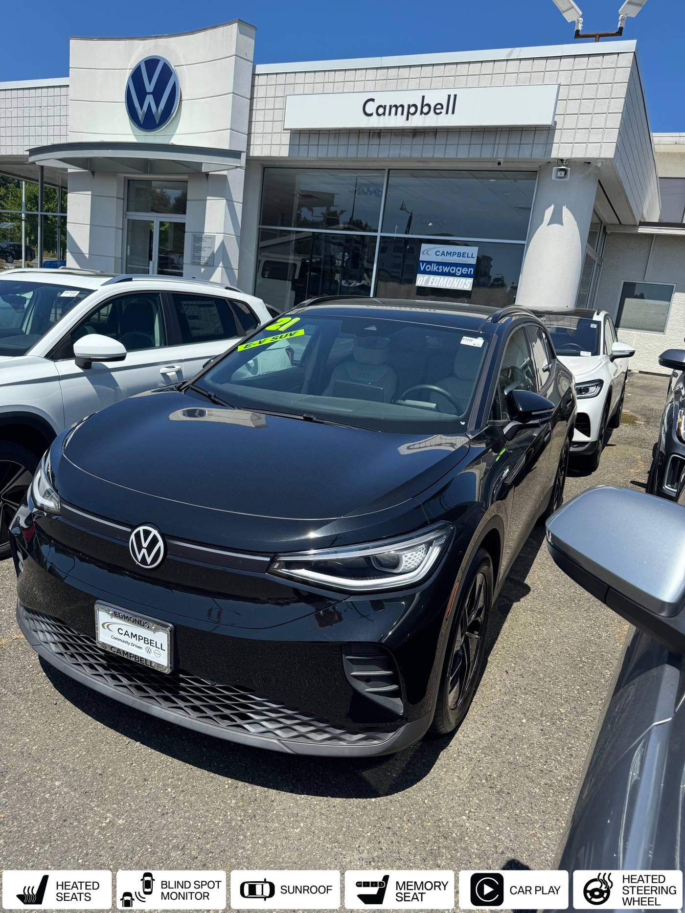 2021 Volkswagen ID.4 Pro S — SUV — 31,663 mi — Edmonds, WA