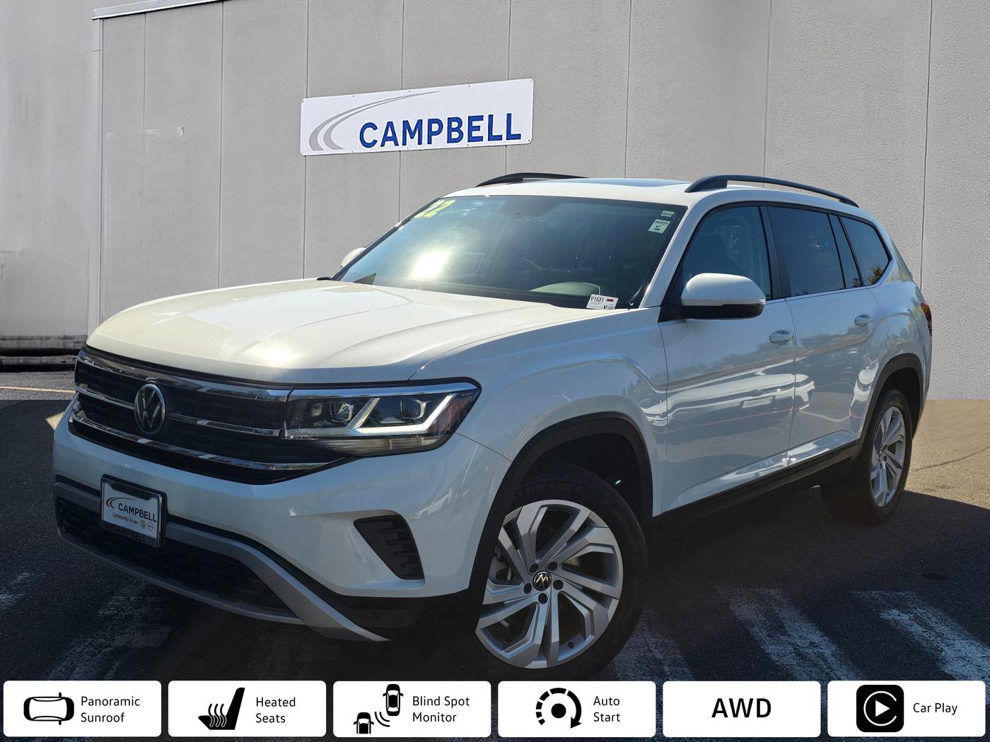 2022 Volkswagen Atlas SE with Technology — SUV — 35,968 mi — Edmonds, WA