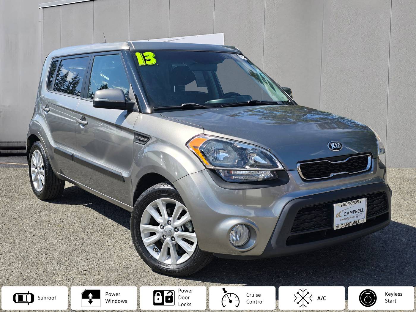 2013 Kia Soul + — Hatchback — 106,754 mi — Edmonds, WA
