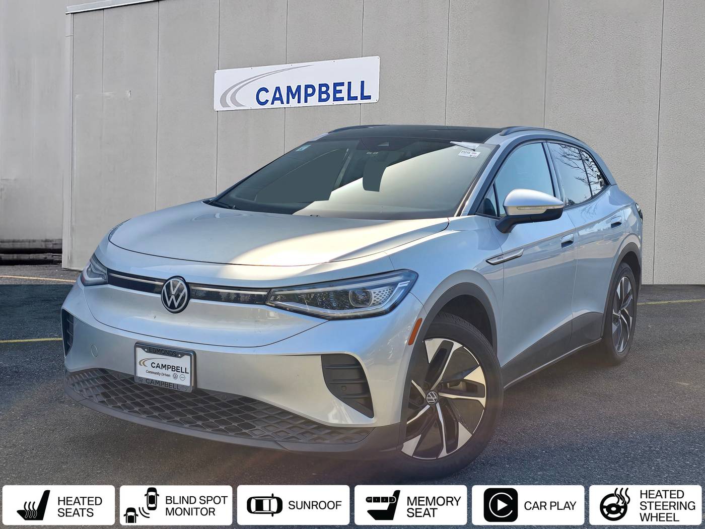 2021 Volkswagen ID.4 Pro S — SUV — 35,884 mi — Edmonds, WA
