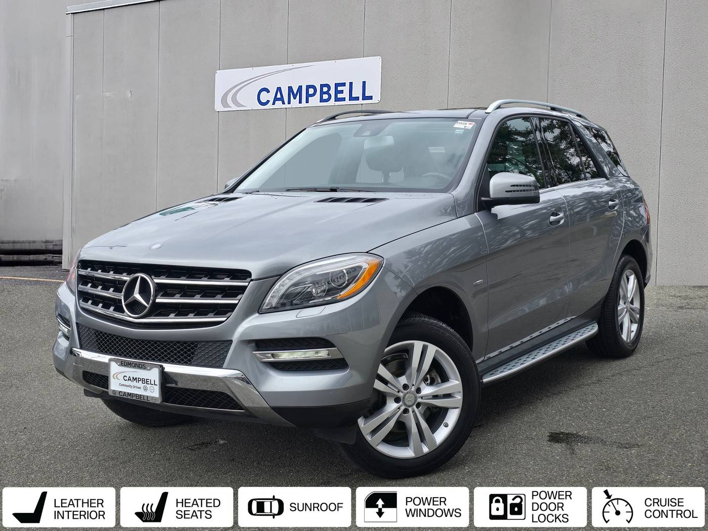2012 Mercedes-Benz M-Class ML 350 — SUV — 43,321 mi — Edmonds, WA