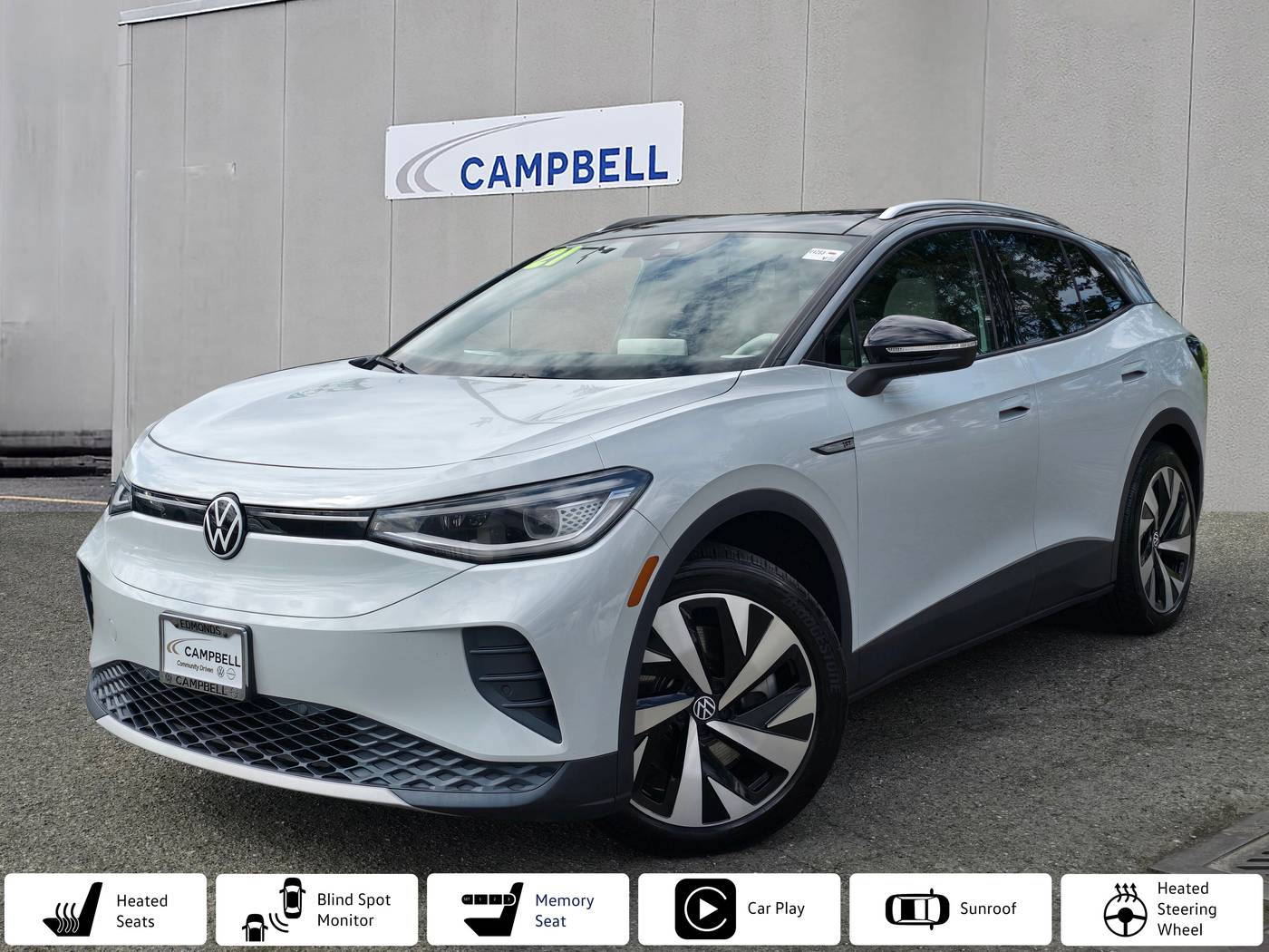 2021 Volkswagen ID.4 1st Edition — SUV — 21,148 mi — Edmonds, WA