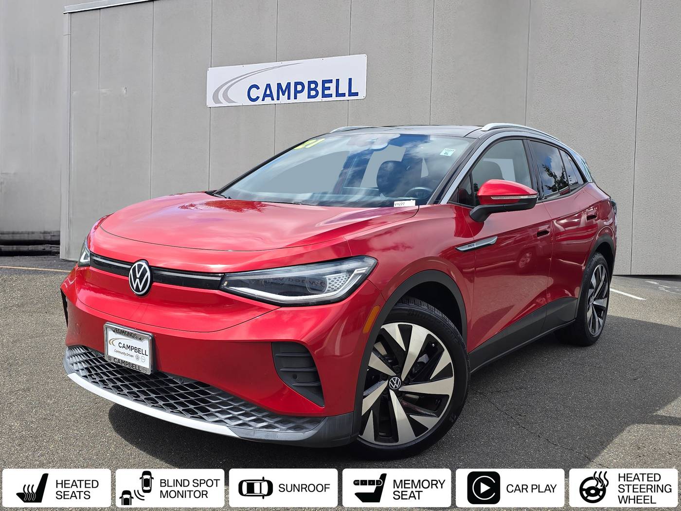 2021 Volkswagen ID.4 Pro S — SUV — 28,775 mi — Edmonds, WA