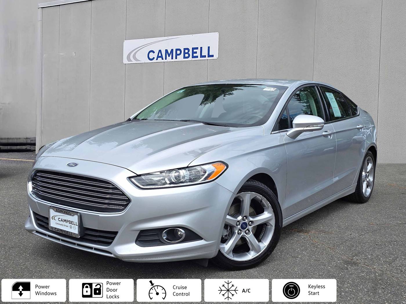 2015 Ford Fusion SE — Sedan — 86,920 mi — Edmonds, WA