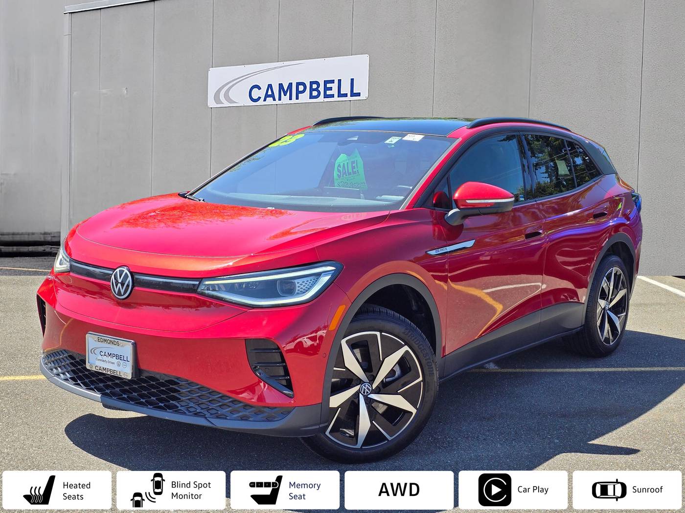 2023 Volkswagen ID.4 Pro S — SUV — 29,129 mi — Edmonds, WA