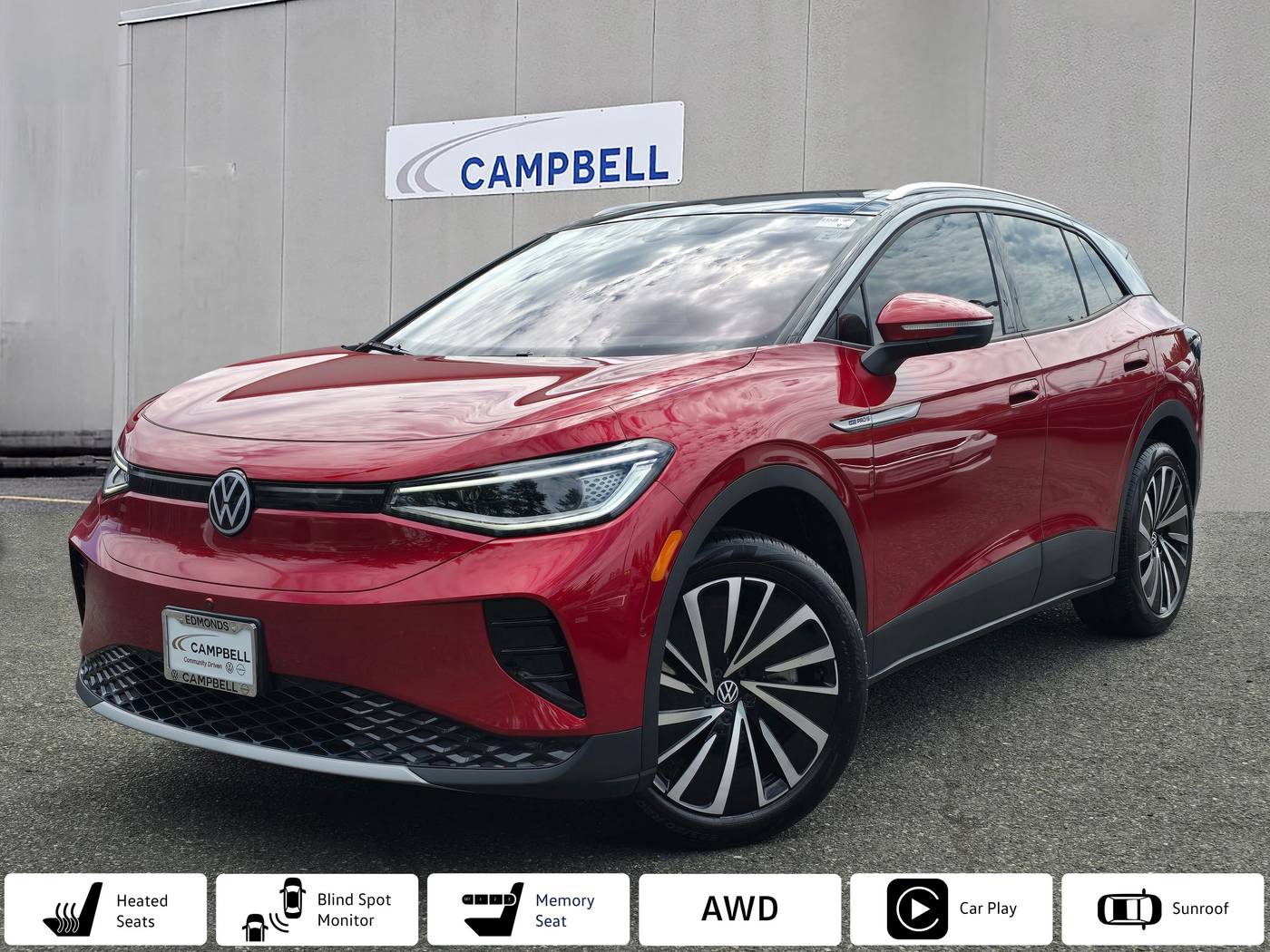 2023 Volkswagen ID.4 Pro S Plus — SUV — 7,669 mi — Edmonds, WA