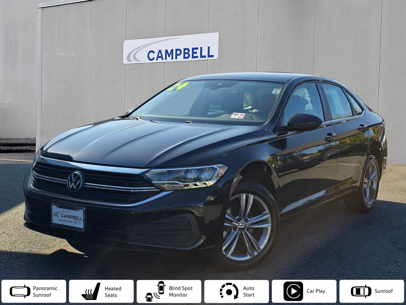2024 Volkswagen Jetta SE — Sedan — 7,532 mi — Edmonds, WA