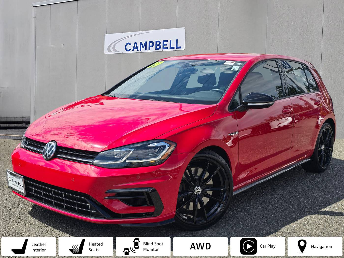 2019 Volkswagen Golf R Base — Hatchback — 13,936 mi — Edmonds, WA