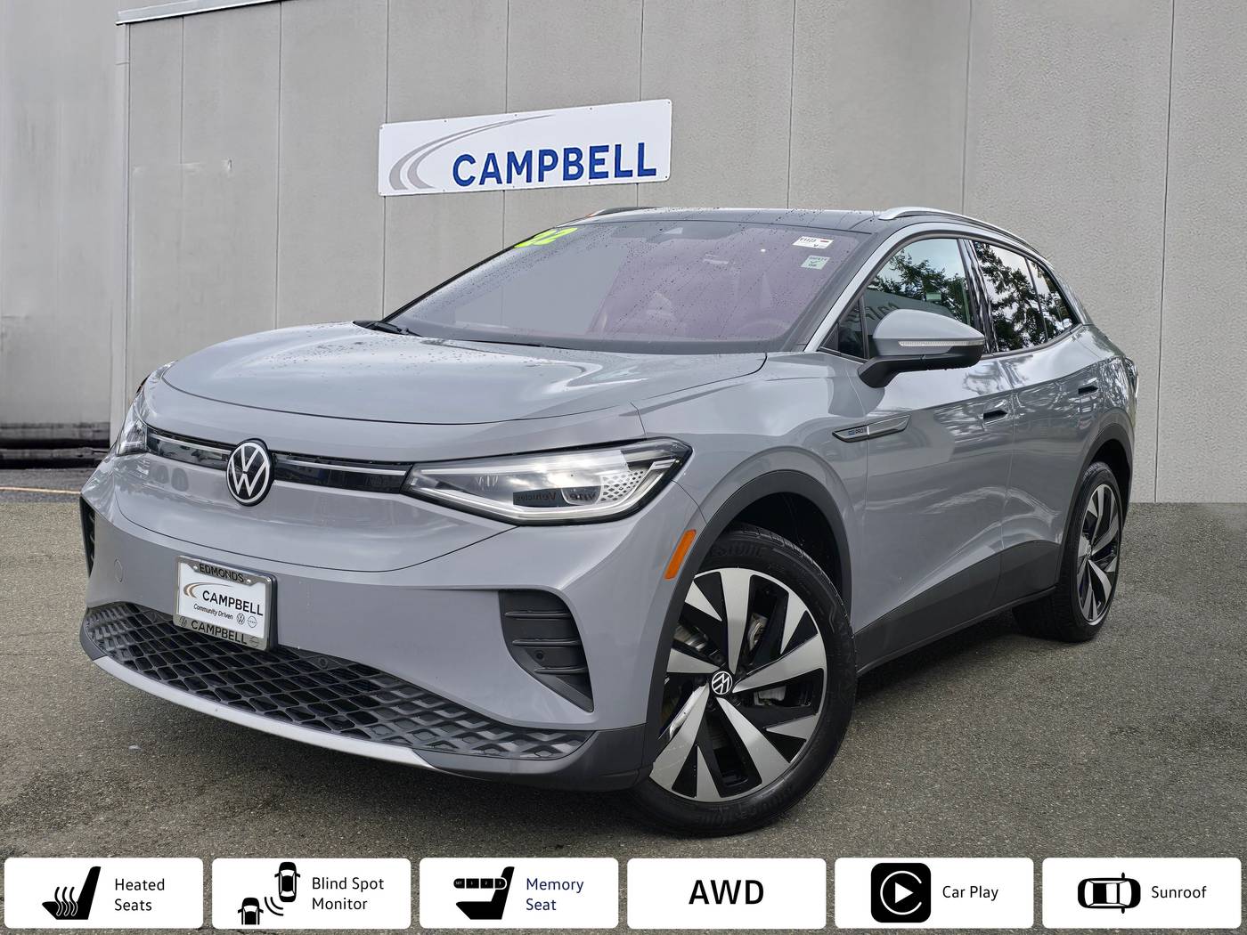 2022 Volkswagen ID.4 Pro S — SUV — 27,197 mi — Edmonds, WA