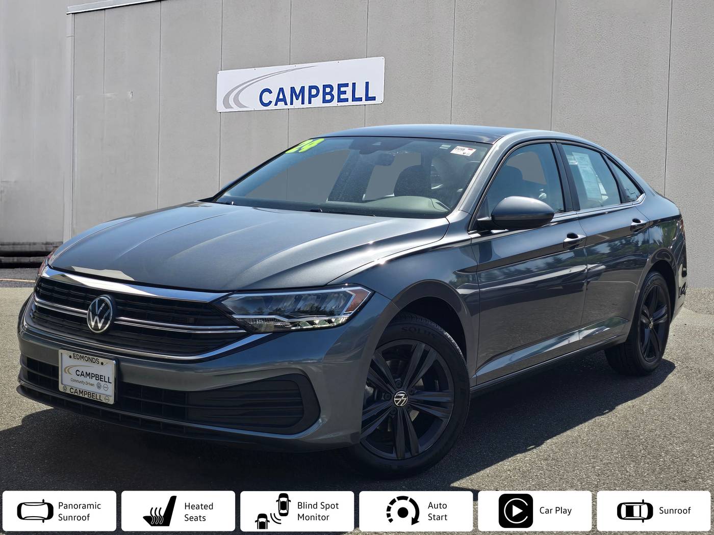2024 Volkswagen Jetta SE — Sedan — 9,920 mi — Edmonds, WA