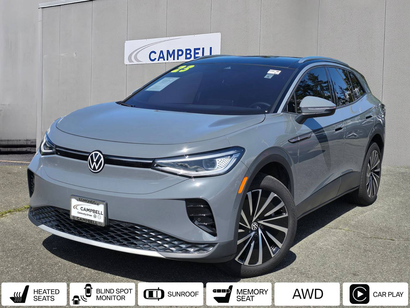 2023 Volkswagen ID.4 Pro S Plus — SUV — 8,639 mi — Edmonds, WA